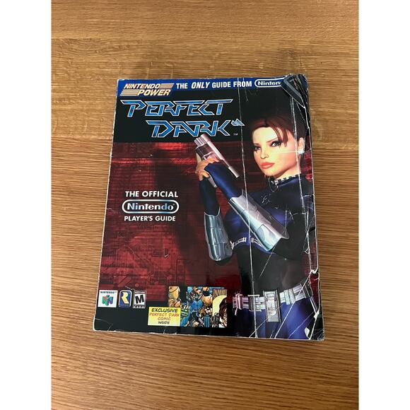 Perfect Dark The Official Nintendo Player's Guide Book - Picture 1 of 5